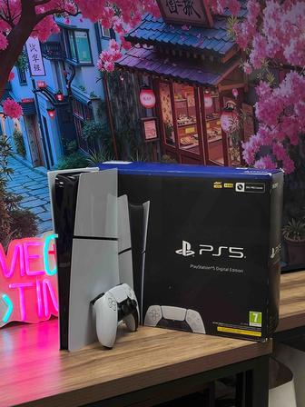 Sonу PlayStation 5 Slim Digital с годовой подпиской Deluxe Рlus (750 игр)