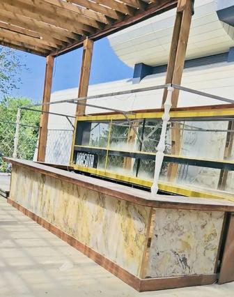 Продам барные стойки. Размеры 63м и 33м, в комплекте мойки из нержавейки.