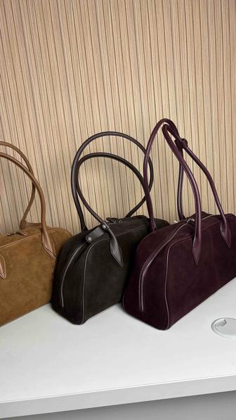 Сумка замшевая