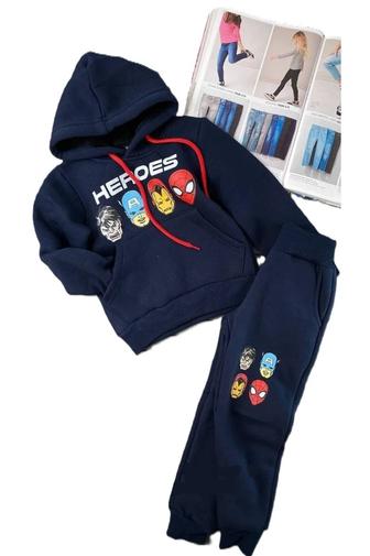 Трико с начесом для мальчиков на 1 и 2 годика Турция