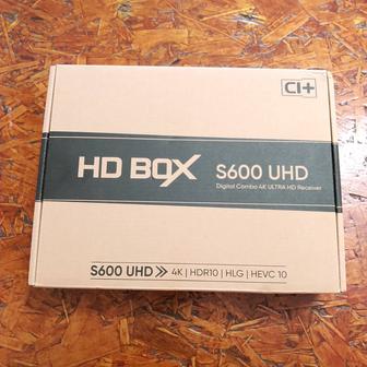 HD BOX S600 UHD 4K спутниковый ресивер.