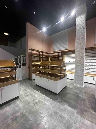 Торговое оборуд-е, стеллажи и витрины