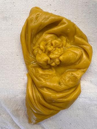 Чистка восковыми отливками