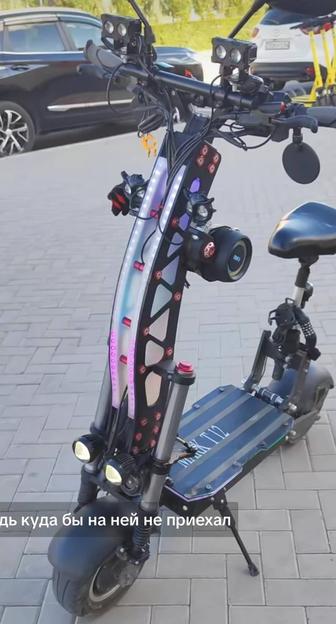 Продам мощный и полноприводный электросамокат Mark T12