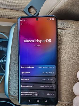 Xiaomi Redmi note 14pro 12/512