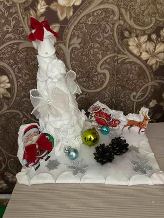 Поделка в садик новый год