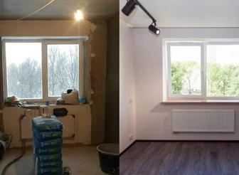 Ремонт квартир под ключ,от эконома до люкс варианта от 20-70.000тг кв.