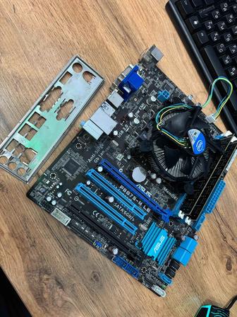 Комплект мать проц озу