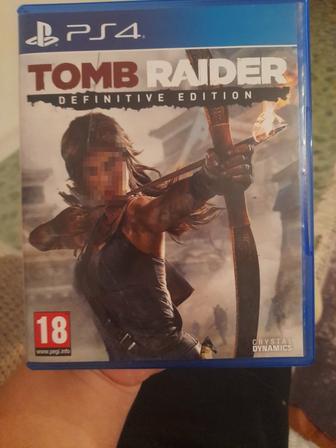 Продам диск для ps4 tomb raider definitive edition