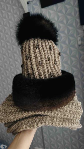 Шапка с норкой продам!