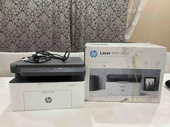 Принтер черно белый HP LASER MFP 135w