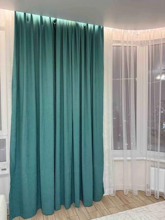 Шторы лен(льняные)