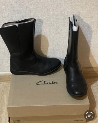 Сапоги для девочек clarks