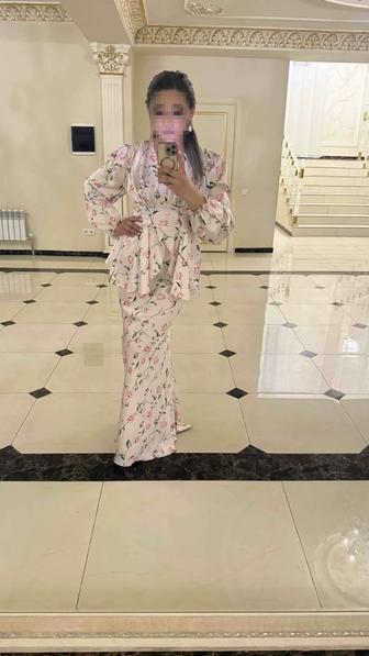 Вечернее нежное платье