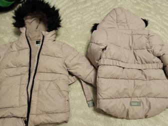 Куртка девочкам зимняя