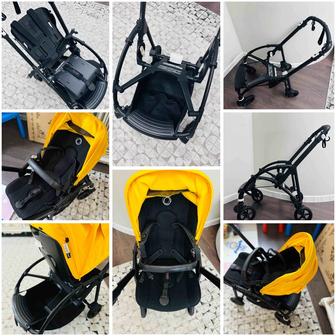 Коляска Bugaboo Bee 6 Complete BLACK LEMON Yelow 2в1