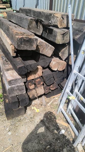 Продам шпалы 30 штук примерно