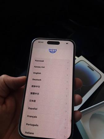 Iphone 14 pro 128g silver