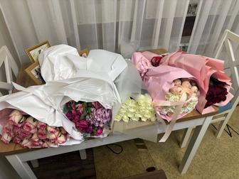 Готовые букеты цветов. Цветы.