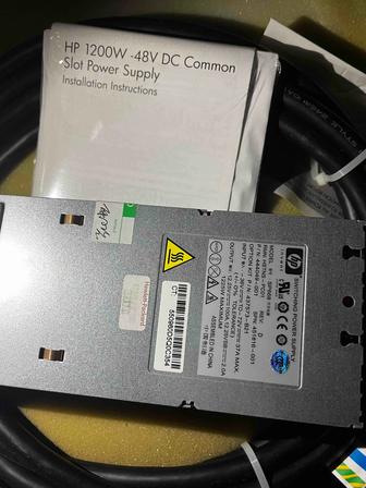 Блок питания для сервера HP DL380 G6 G7 DC Power Supply 444049-001. 1200w