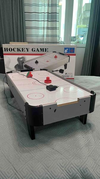 Большой аэрохоккей. Настольная игра для детей. 80,5х42х23,5 см