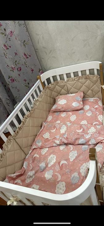 Продам детскую кровать трансформер HB Mommy lux