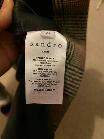 Пальто демисезонное от Sandro