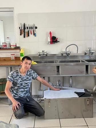 Установка жироуловителей изготовление
