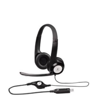 Срочно продам наушники Наушники Logitech Stereo Headset H390 черный