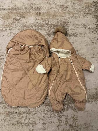 Даром зимний комбинезон для новорожденного
