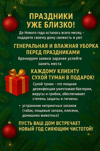 Услуги клининга, после ремонта, ген уборка, шторы обеспыливание паром.