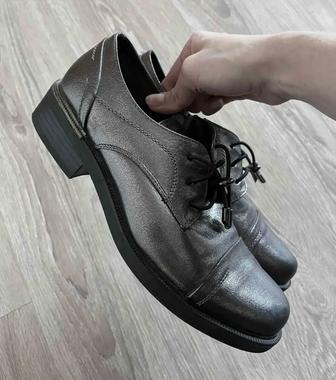 Ботинки кожа