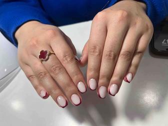 Маникюр 2000 наращивание ногтей