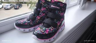 Skechers сапоги демисезонные