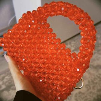 Прокат сумки из бусин