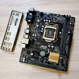 Материнская плата ASUS H110M-R 1151 Socket поддержка 6 и 7 поколений