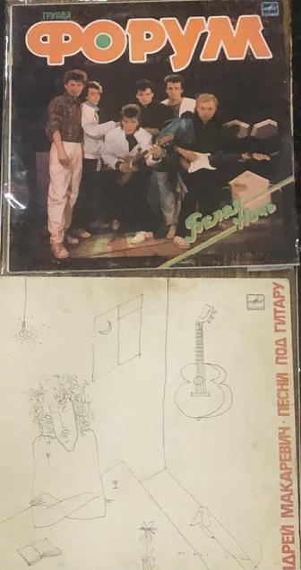 Виниловые пластинки разных жанров