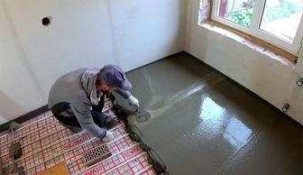 Стяжка полов