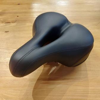 Большое Мягкое сидение для велосипеда с пружинами. Анатомическое седло