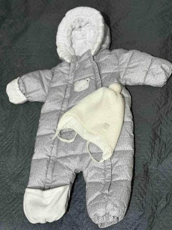 Комбинезон, шапка зимние