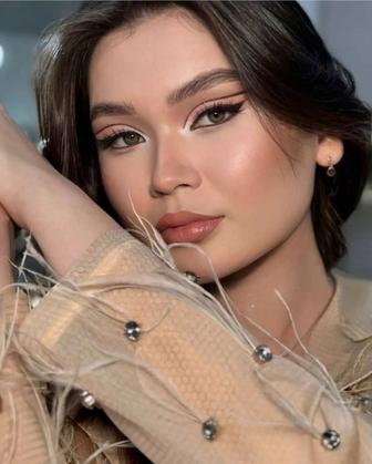 Акция! макияж и прическа/локоны