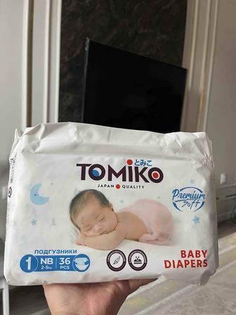 Томико подгузник NB 2-5kg 36шт