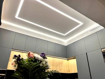 Натяжные потолки установка ремонт слив воды