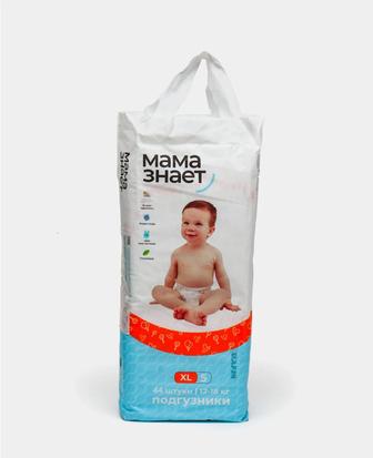 Подгузник Мама знает 5 размер 1 уп 44 шт