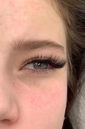 Ресницы брови наращивание ламинирование