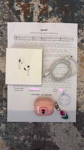 продам Airpods 3 оригинал