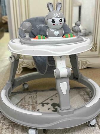 Ходунки Baby Walker серый