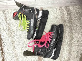 Коньки Bauer vapor x3.5 и Ccm super taks