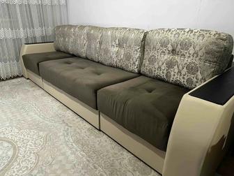 Диван трансформер в отличном состоянии - мягкий, удобный, раскладной