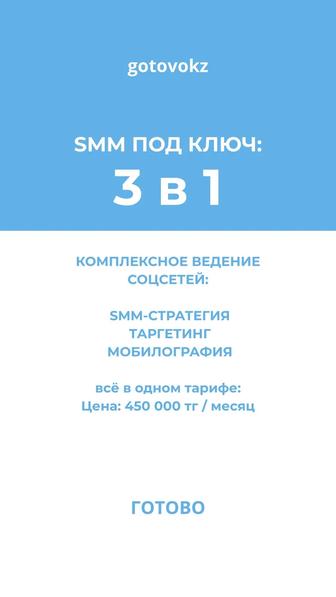 Ведение социальных сетей под ключ